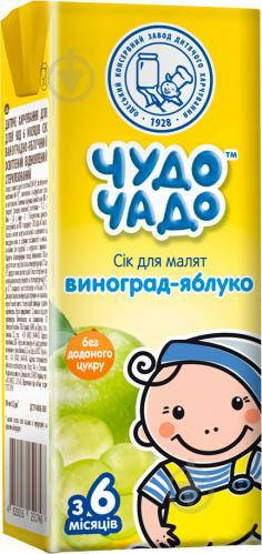 

Чудо-Чадо сік 200мл виноград-яблуко