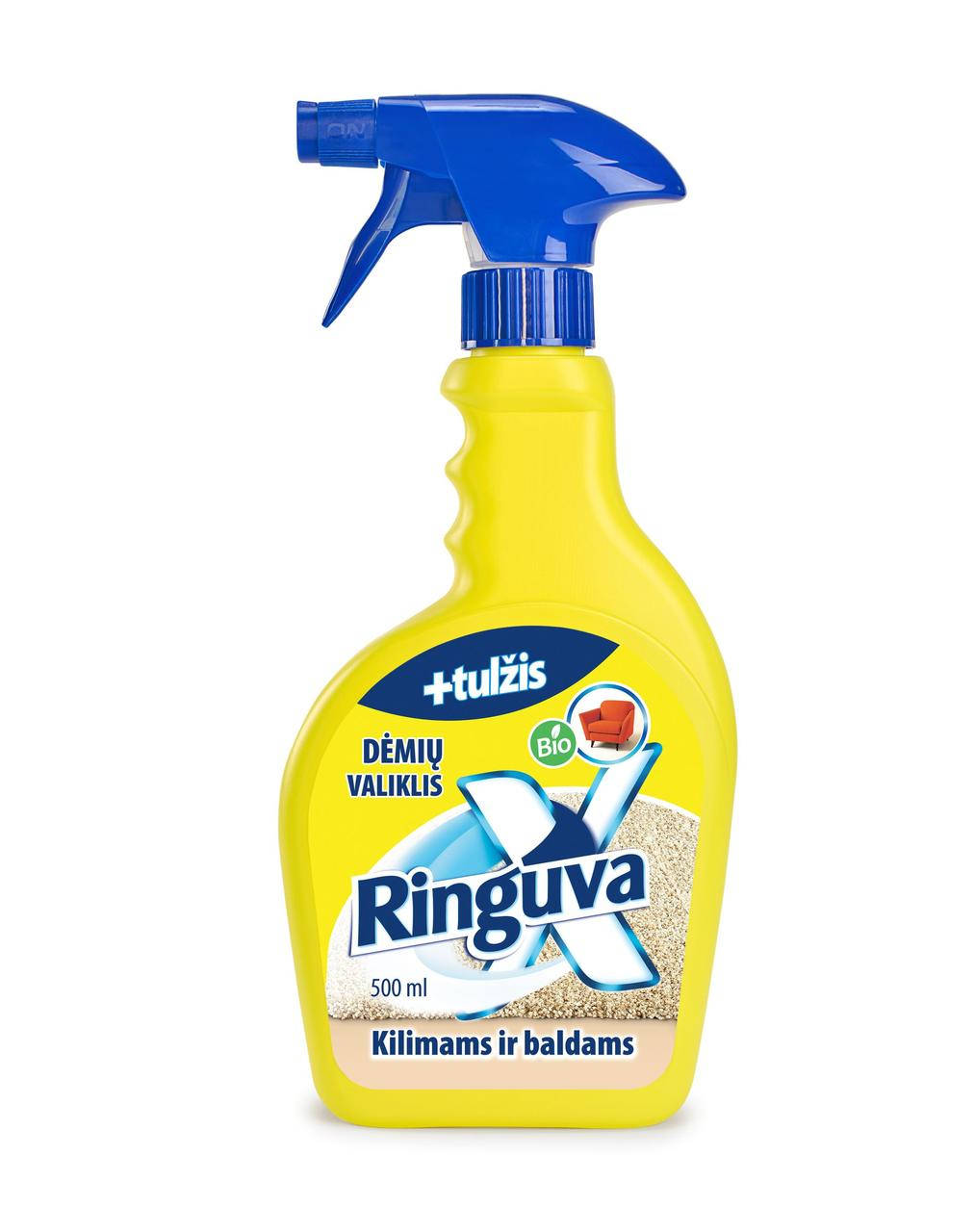 

Распыляемый пятновыводитель Ringuva X с желчью для ковров и мебели 500 мл