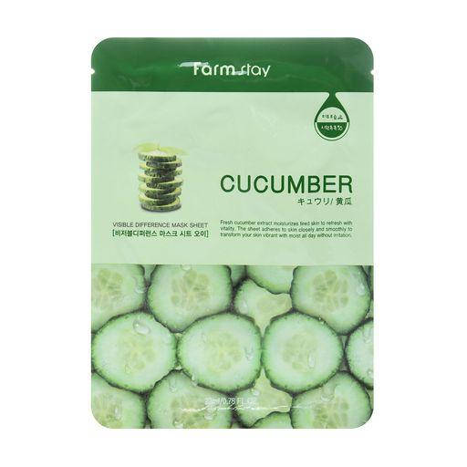 

Тканевая маска FarmStay cucumber mask 23 ml