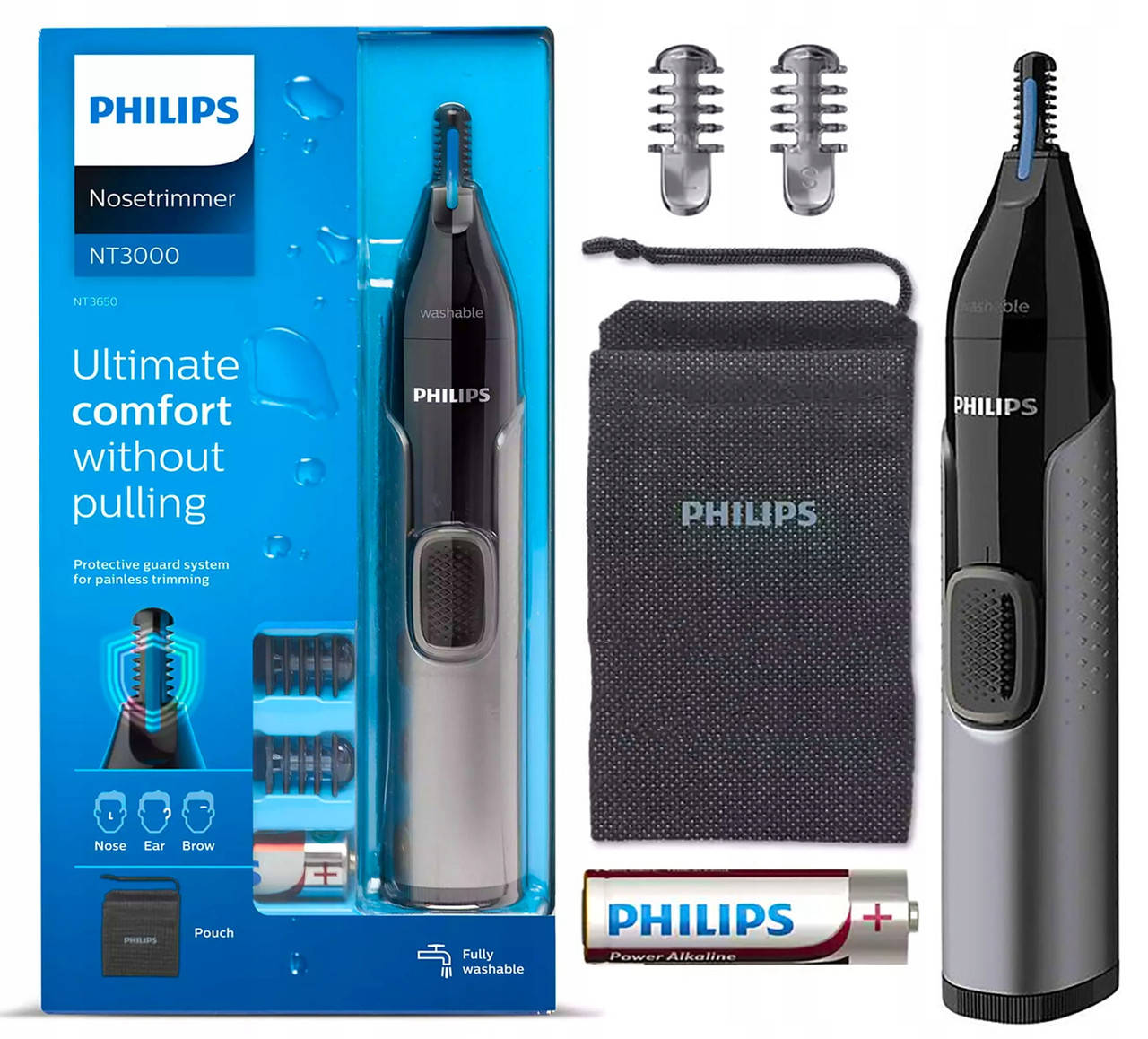 

Тример для носа ушей бровей Philips NT3650