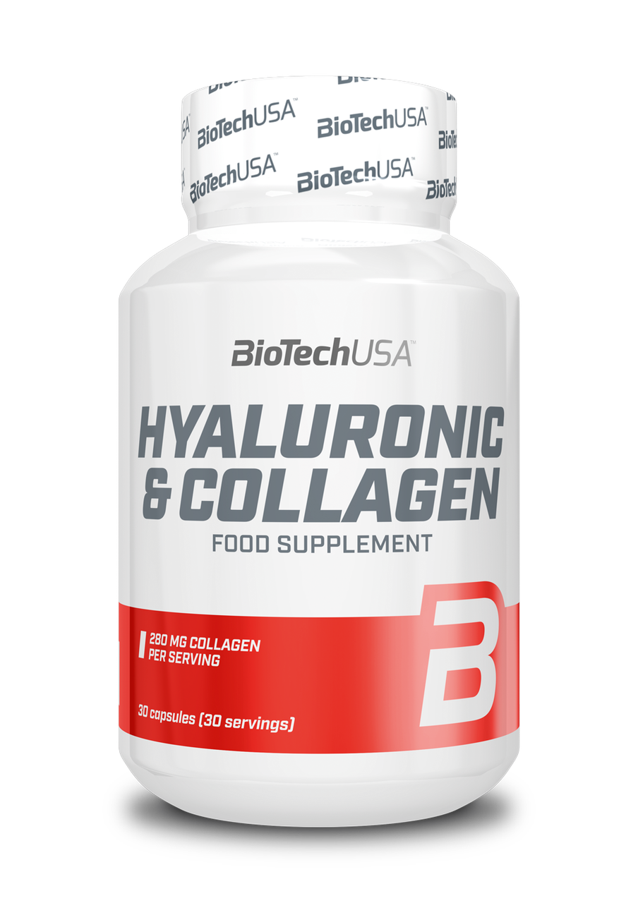 

Hyaluronic & Collagen BioTech 30 caps (для краси та здоров'я шкіри)