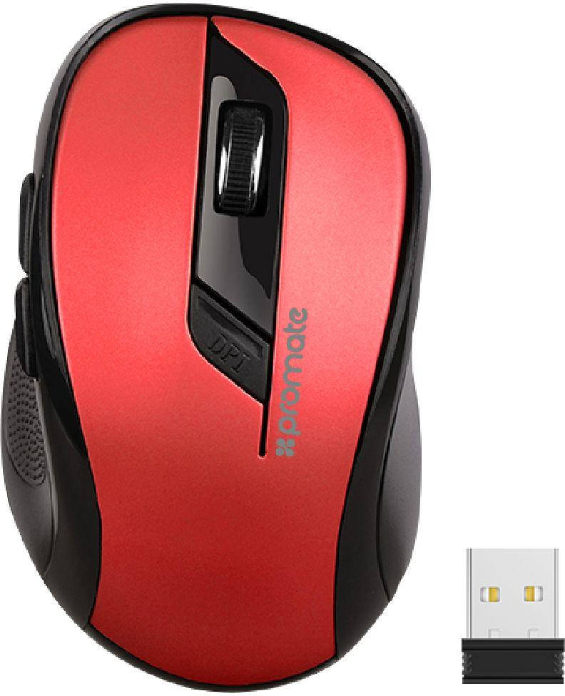 

Мышь Promate Clix-7 Wireless Red, Красный