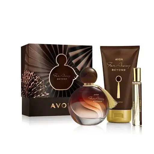 

Парфюмерно-косметический набор духов Far Away Beyond для Нее в коробке. Женская парфюмерия