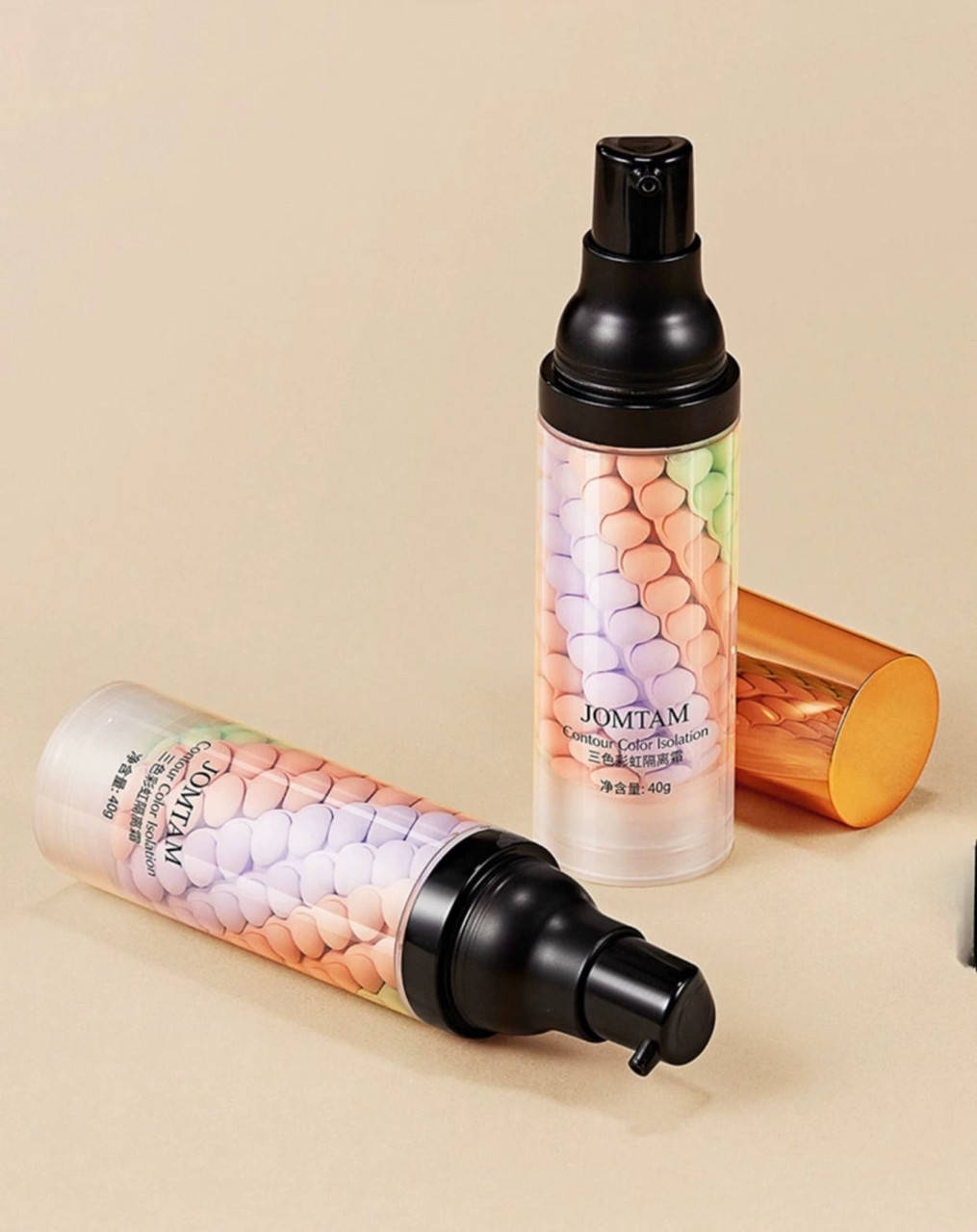 

Трехцветная основа под макияж JOMTAM ISOLATION Three Color Grooming, 40г