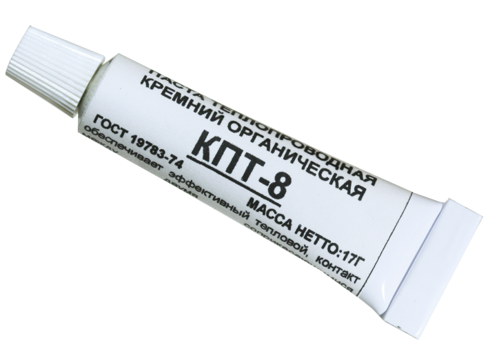 

Теплопроводящая паста КПТ-8, 17г тюбик