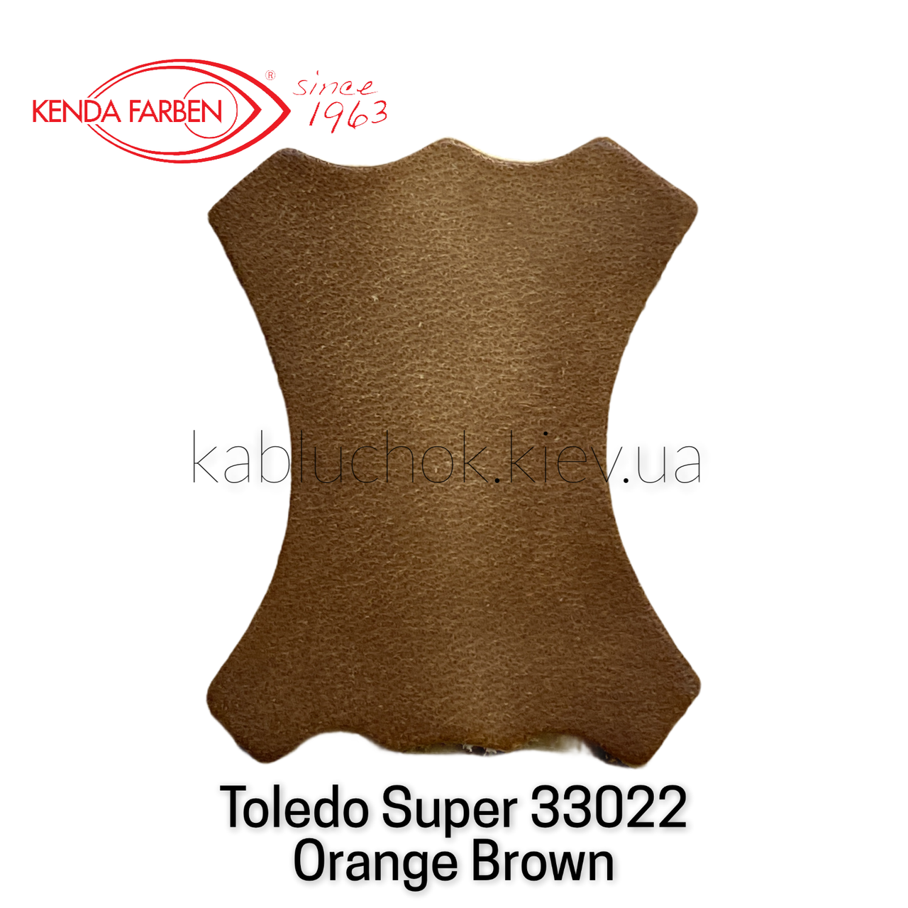 

Краска для кожи Kenda Farben TOLEDO SUPER 100/1000 мл 45 цветов 100, 33022 Orange Brown