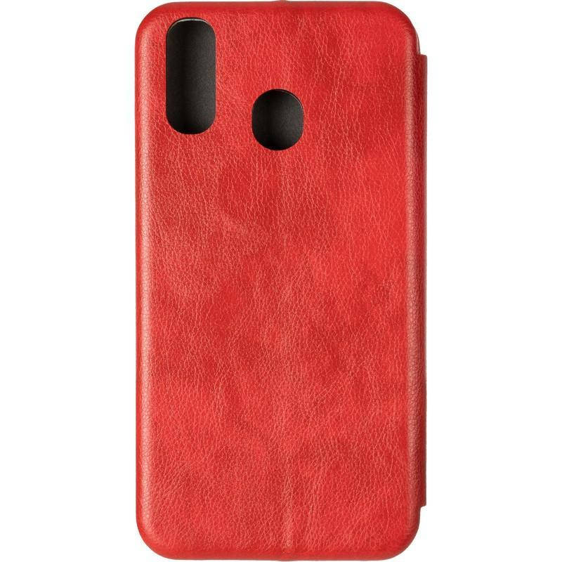 

Чехол книжка для Samsung A30 \ Чехол книга для Самсунг А30 красная магнитная есть отдел для карты, Красный