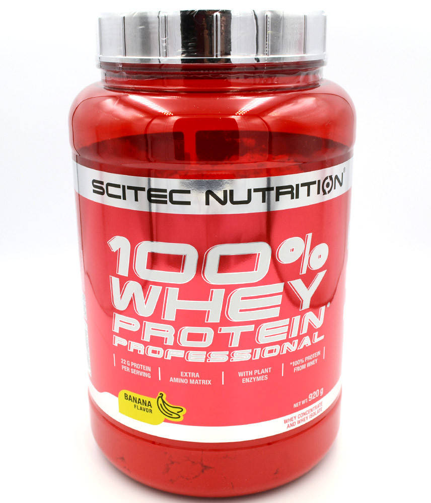 

Протеин сывороточный Scitec Nutrition 100% Whey Protein Professional 920 g вкусы в ассортименте