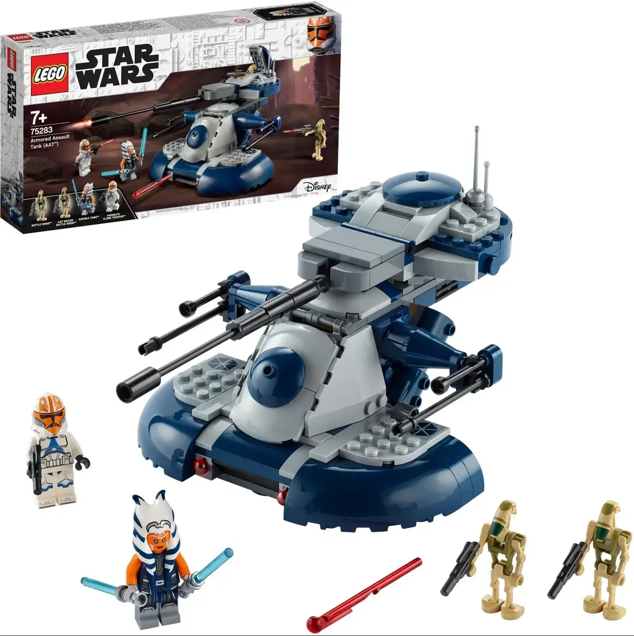 

Конструктор LEGO Star Wars Бронированный штурмовой танк (AAT™) (75283)