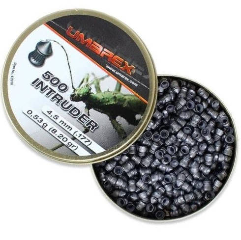 

Пули пневматические Umarex Intruder Pellets 0,52 гр. кал.4.5 500шт. (4.1918)