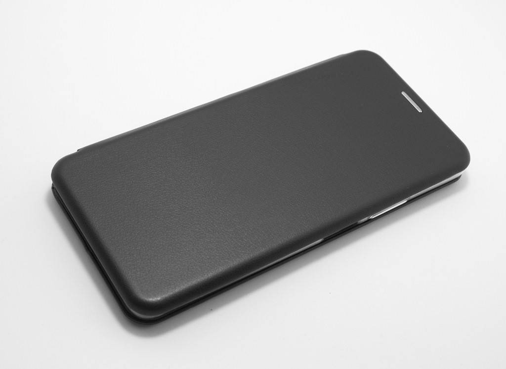 

Чехол-книжка для Xiaomi Redmi Note 10 Pro чёрная MiaMI, Черный