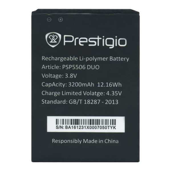 

Аккумулятор Prestigio PSP5506 Grace Q5