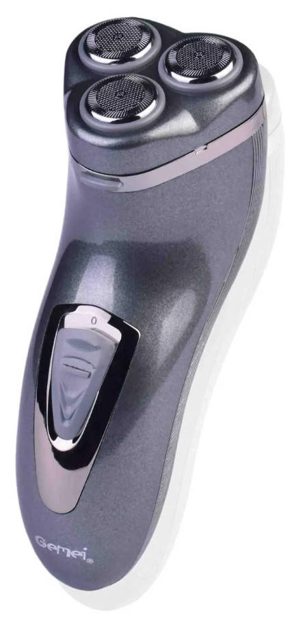 

Бритва роторная Gemei GM-7500, серебристая (5197)