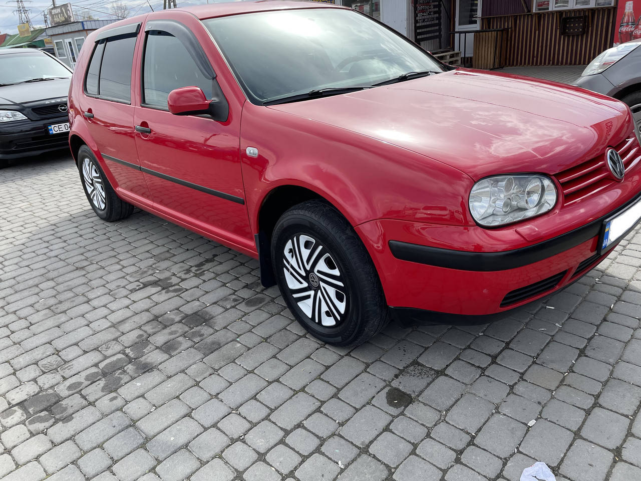 

Дефлекторы окон (ветровики) VW Golf-4/Jetta 1997-2005 5D 4шт (HIC)