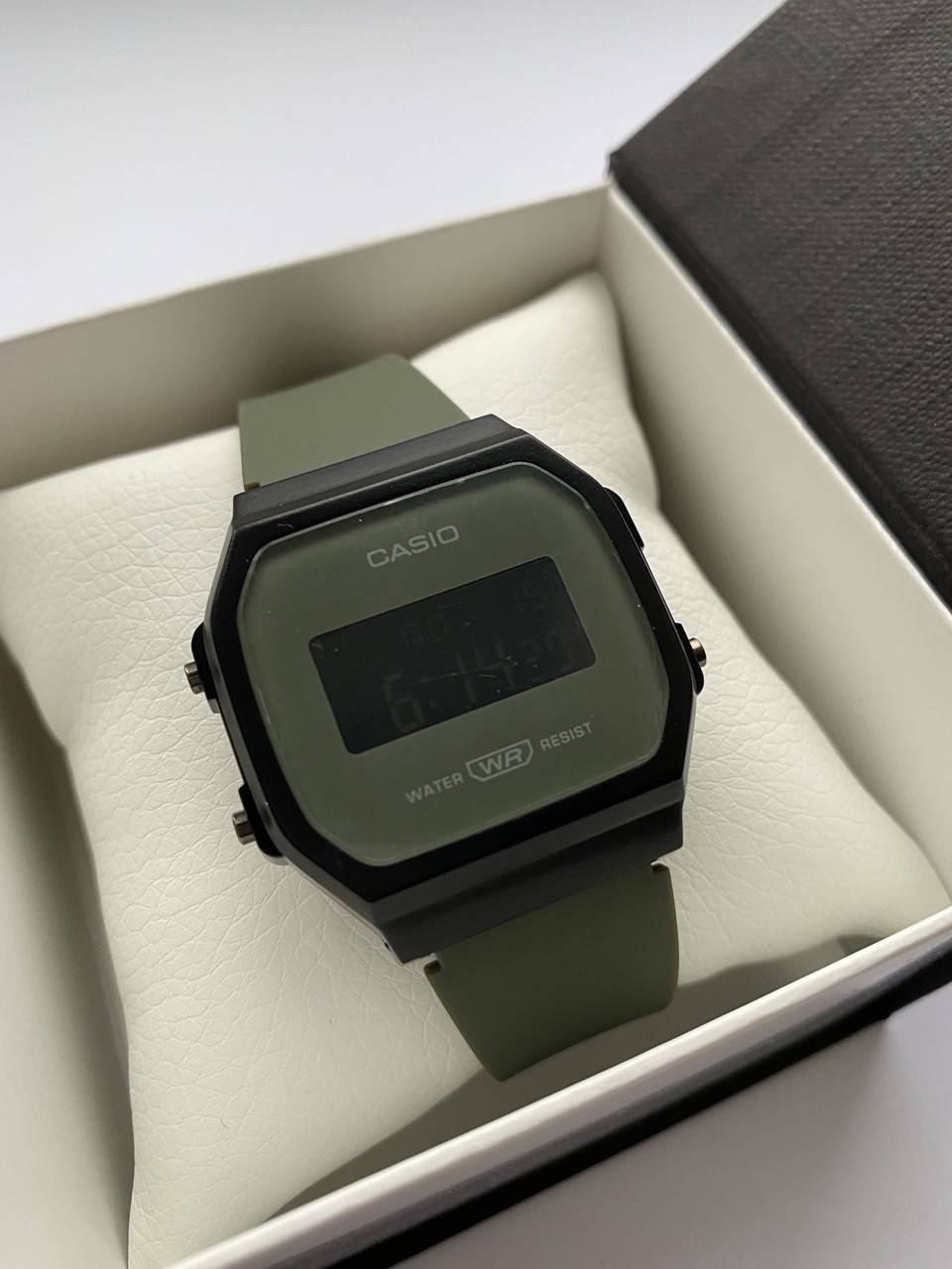 

Часы Электронные Casio Vintage Casio 168 Silicone Green-Black