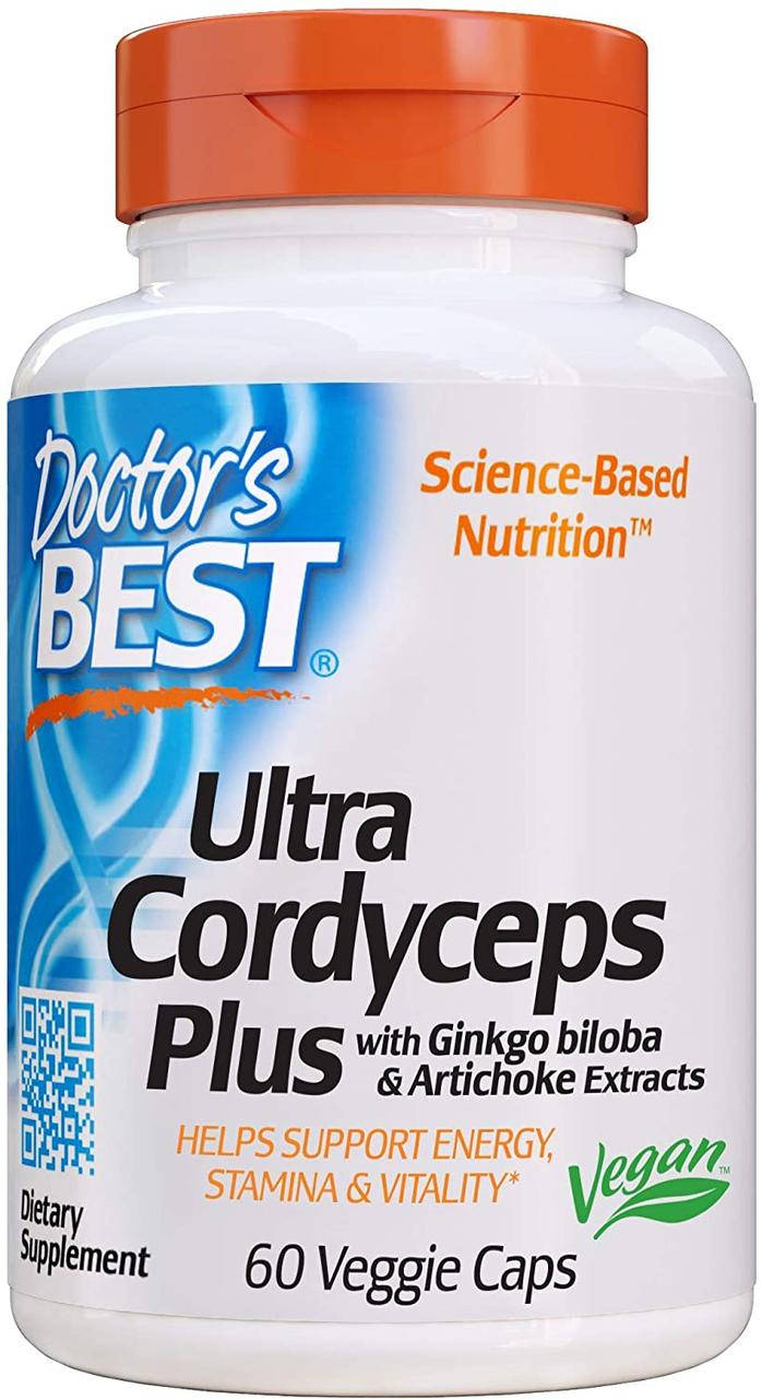 

Кордицепс доктор бест Doctor's Best Ultra Cordyceps Plus 60 капсул