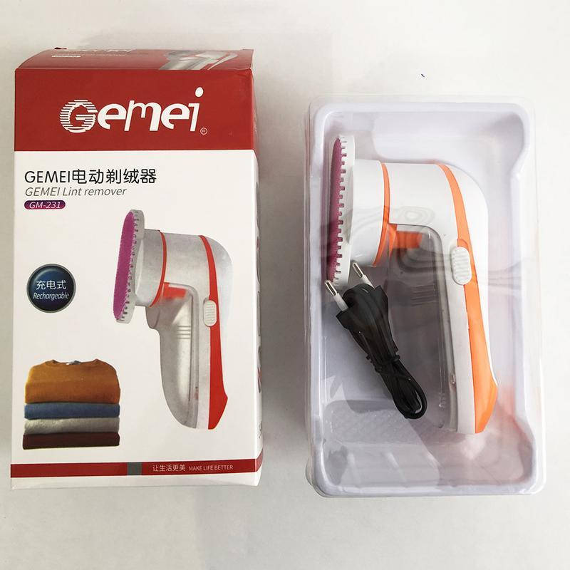 

Машинка для снятия и удаления катышек Gemei GM-231 аккумуляторная для стрижки катышков