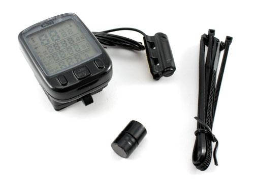 

Велокомпьютер одометр спидометр 27 функций SunDING SD-563B