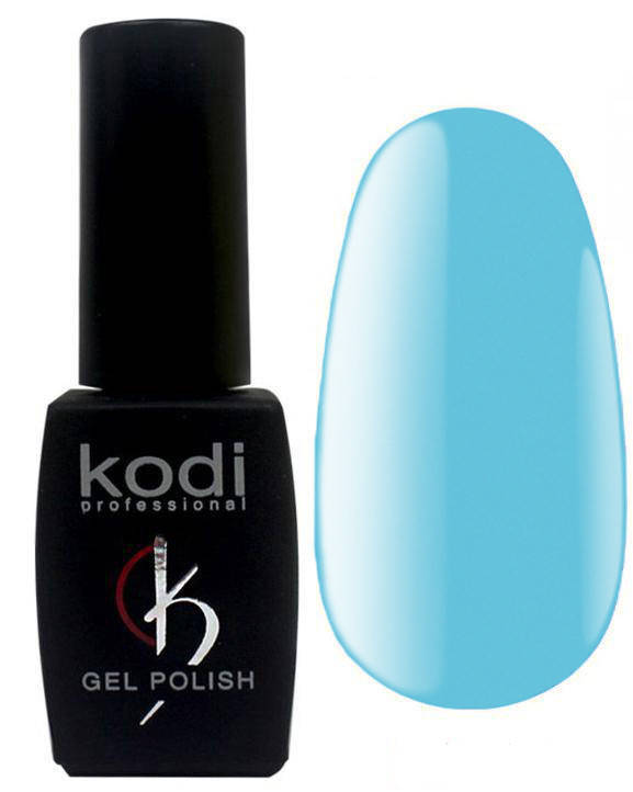 

Гель-лак для ногтей Kodi Professional "Blue" №B105 Ярко-голубой (эмаль) 8 мл