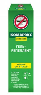 

Комарэкс-гель репеллент интенсив 40 мл