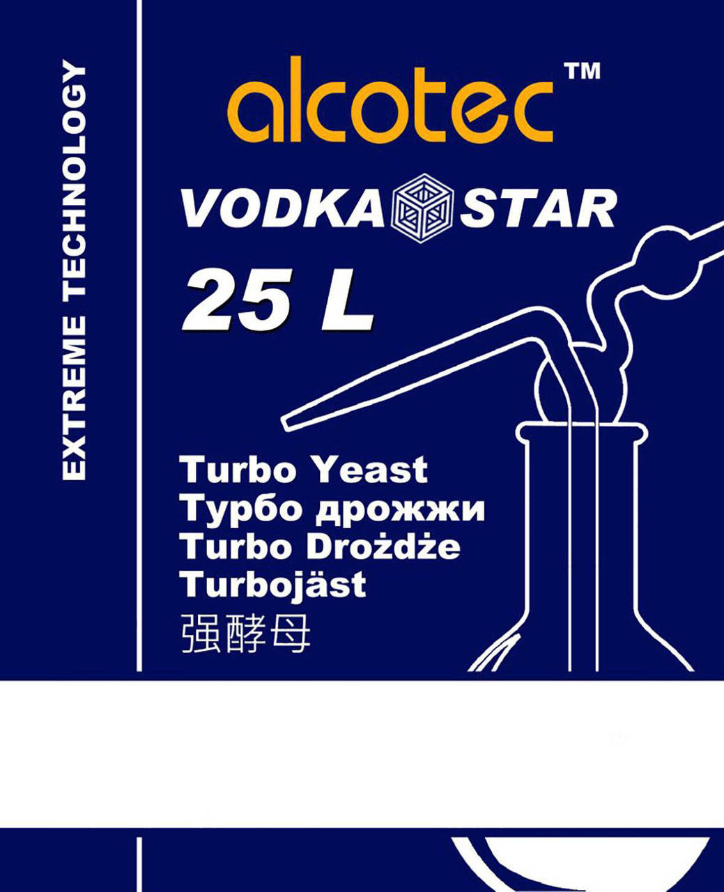 

Дрожжи Alcotec VODKA STAR 25L
