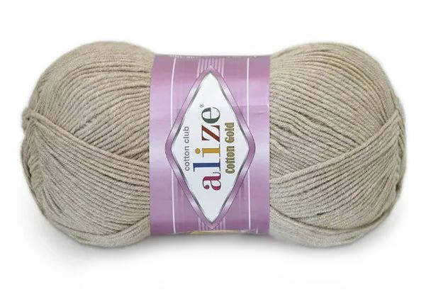 

Alize Cotton Gold, Беж меланж №152, Бежевый