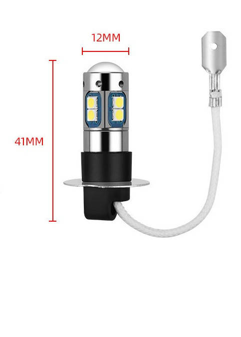 

Светодиодная лампа H3 LED, противотуманка H3 LED 12V, автолампы для ПТФ, ходовые огни Н3