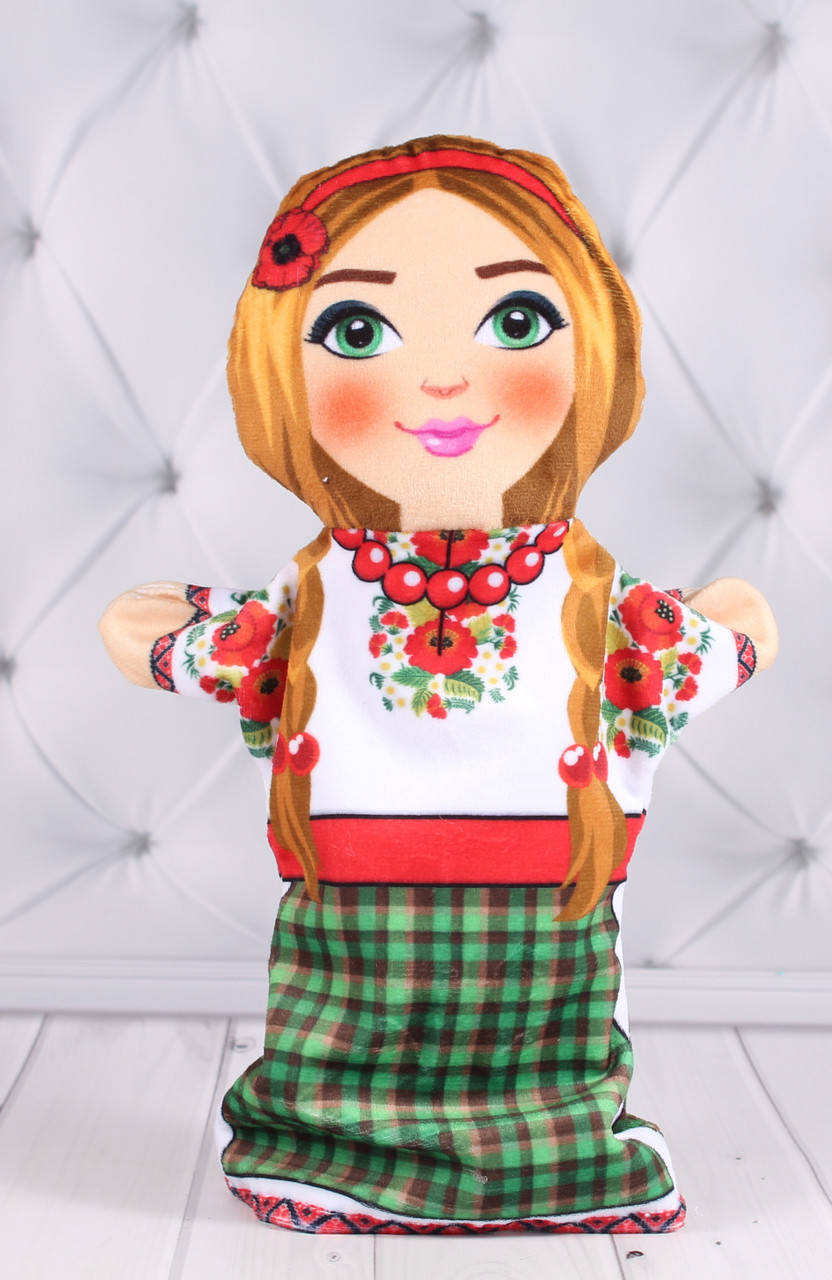 

Кукла Би ба бо "Внучка", игрушка для кукольного театра, игрушка би ба бо, 28 см.