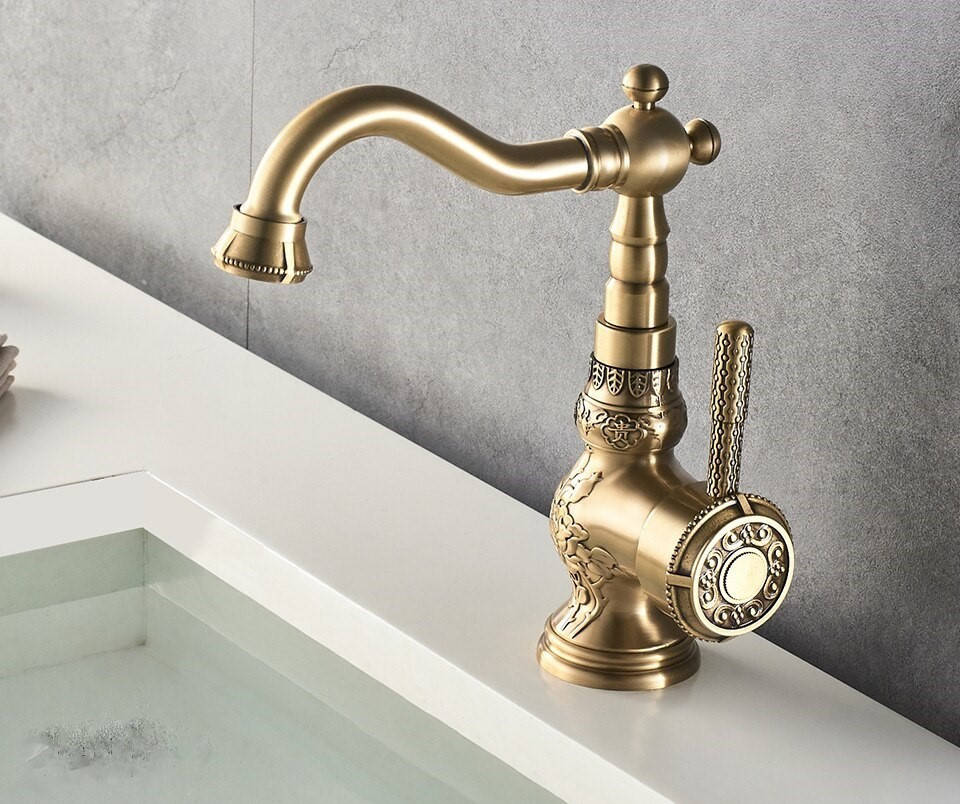 

Смеситель для умывальника SANTEP 17600 Бронза