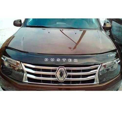 

Дефлектор капота мухобойка Рено Дастер 1 Renault Duster I 10-18 ВТ