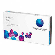 

Контактные линзы Biofinity Toric