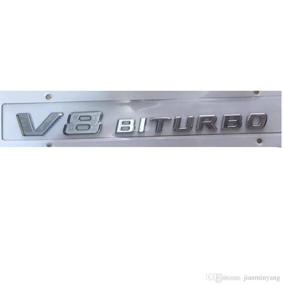 

Эмблема шильдик Наклейка V8 Biturbo Mercedes-Benz A,AMG GT,B,C,CLA,CLC,CLK,, Черный