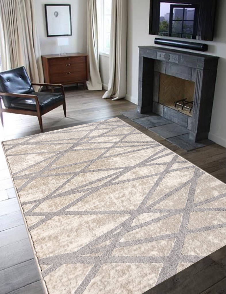 

1.6x2.3 м Sofia 41010/1166 ковер бежевый, Karat Carpet Украина.