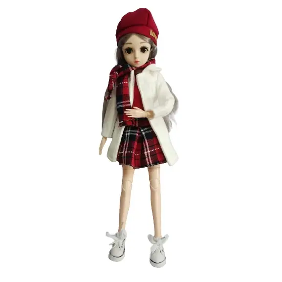 

Кукла BJD 1/4 шарнирная 45см девушка c одеждой и звуковыми эффектами - Хлоя