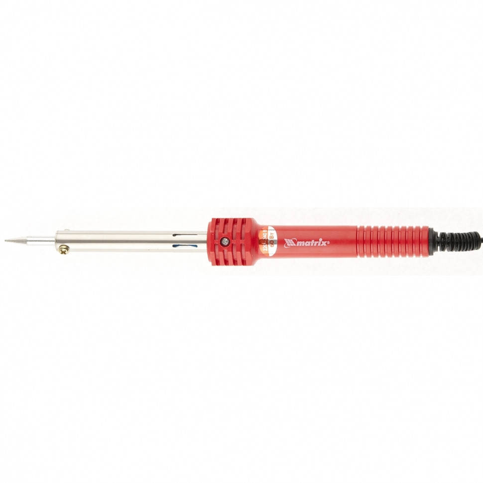 

Паяльник, пластиковая рукоятка, медный наконечник с долгоср. защитным покрытием, 220 В, 60W // MTX