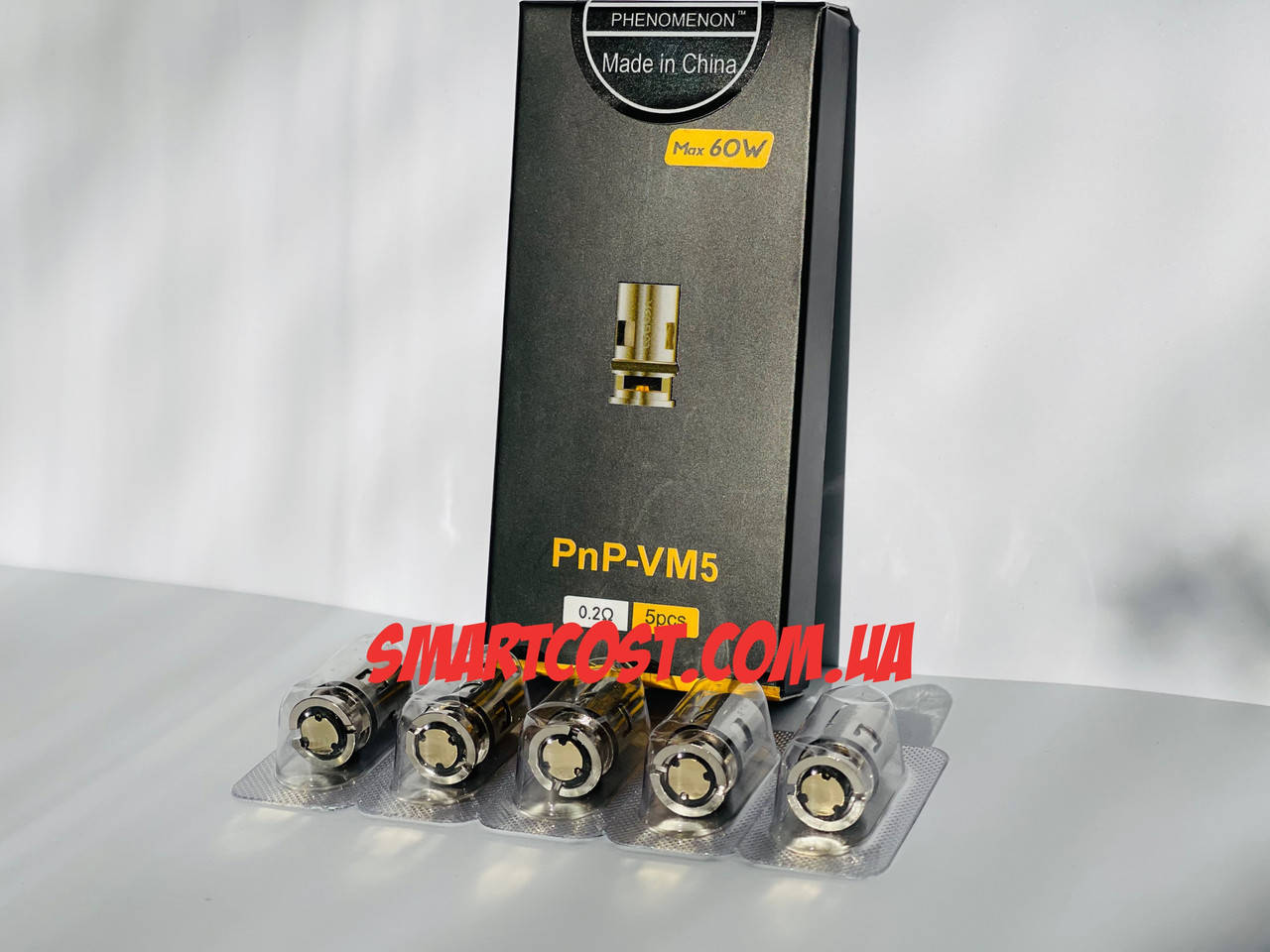 

Катридж VOOPOO PnP-VM5 Coil картридж cartridge испаритель для Drag X, Drag S. 0.2OM