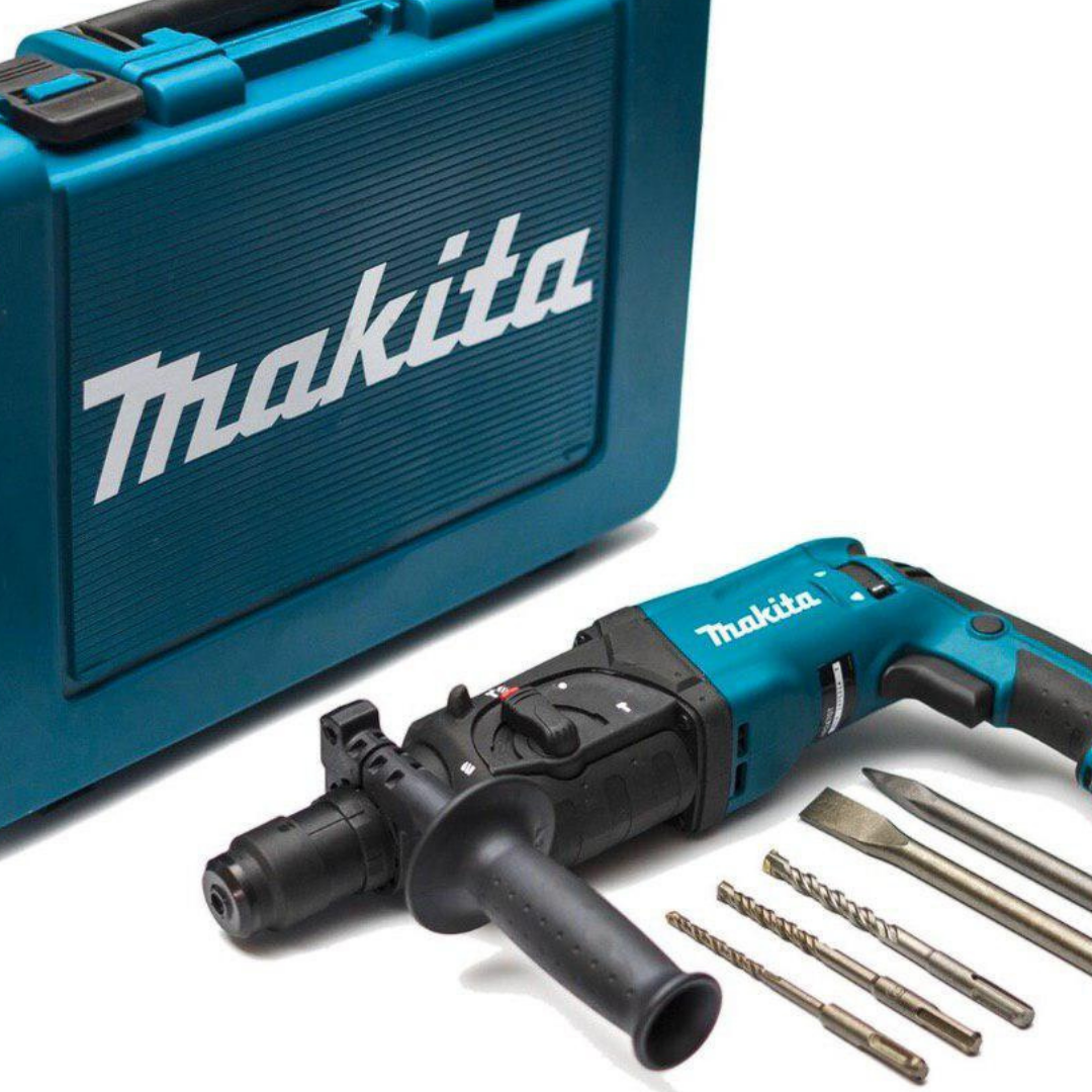 

Профессиональный перфоратор Makita HR2470F Перфоратор сетевой Макита 780 Вт 2.4 Дж