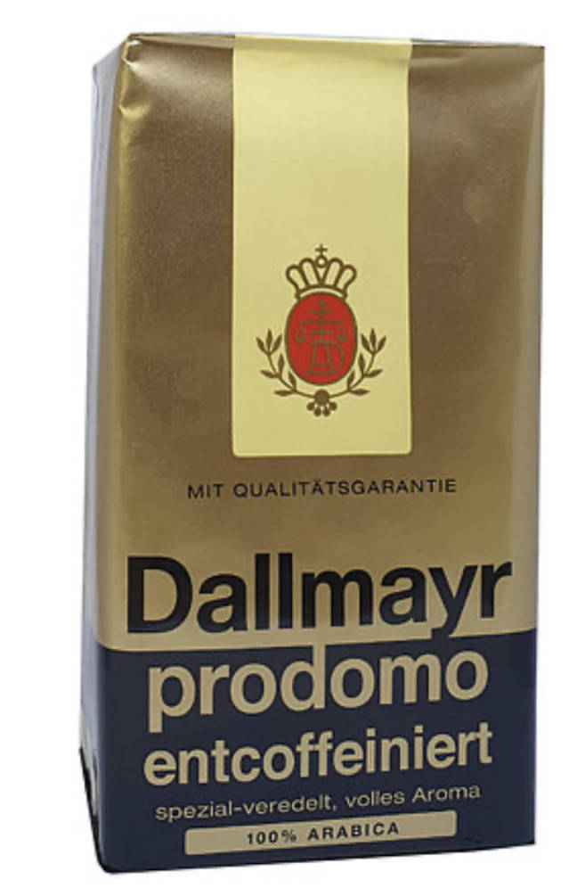 

Кофе молотый без кофеина Dallmayr Prodomo entcoffeiniert 500 г