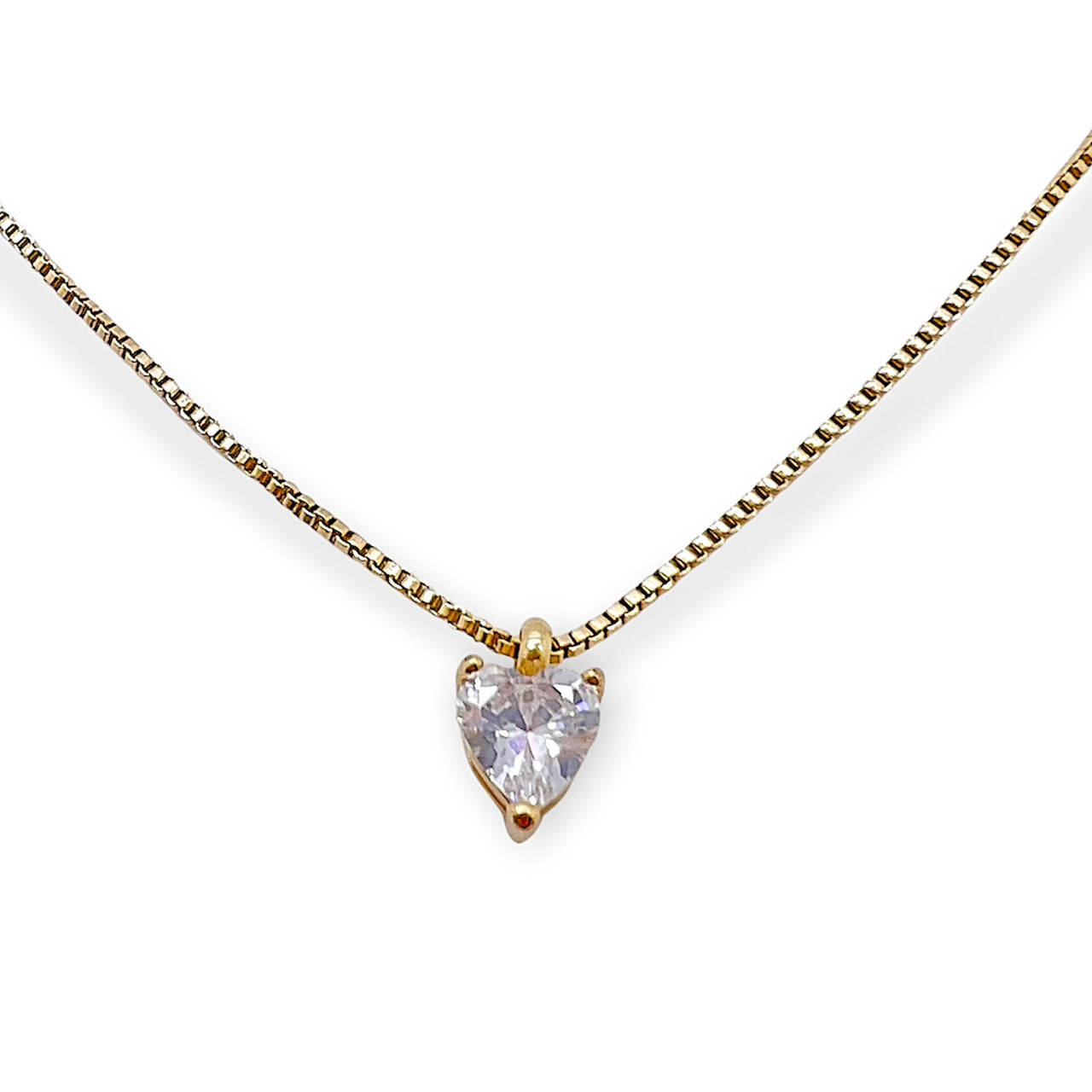 

6 мм. Цепочка с сердечком xp 18k