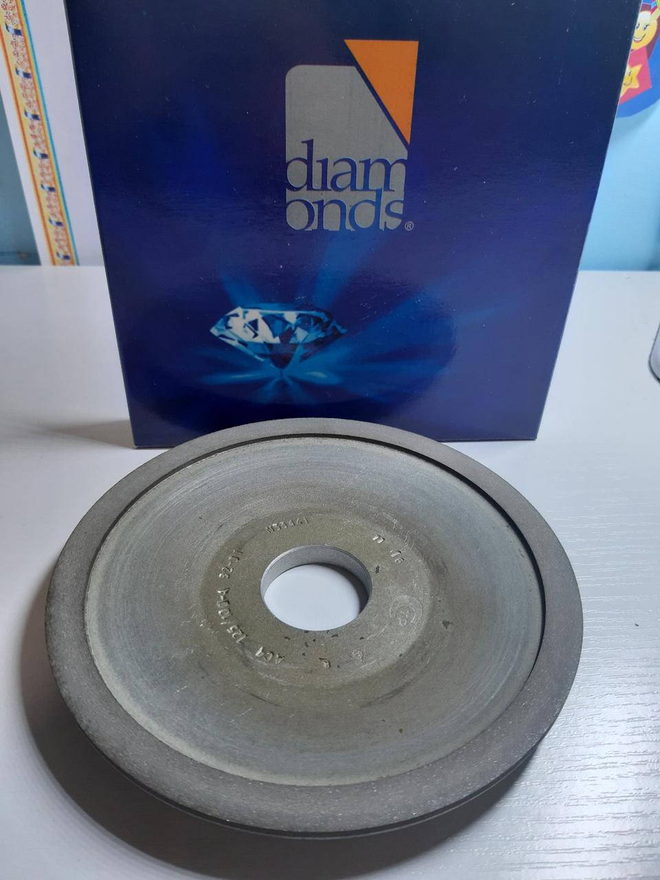 

Тарілка алмазна R-1-150х10х32 100% концентрация алмаза від polirovka.lviv