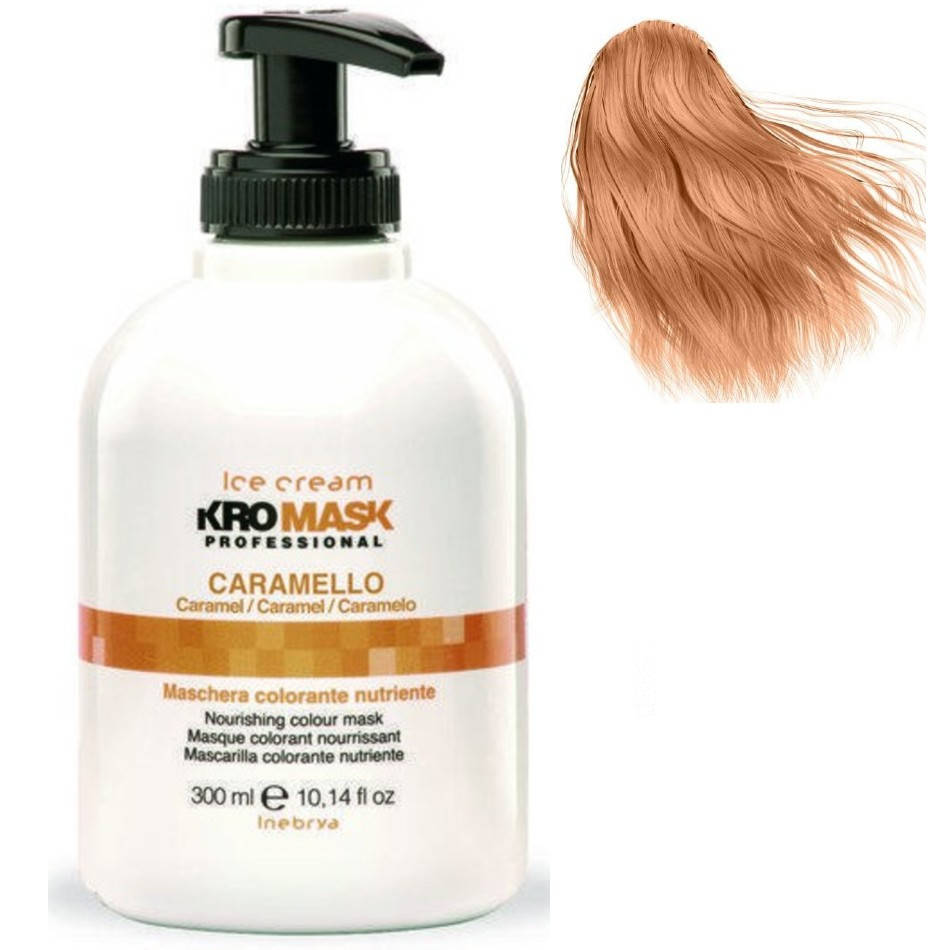 

Тонирующая маска для волос Inebrya KroMask Colour Mask CARAMEL Карамель 300 мл