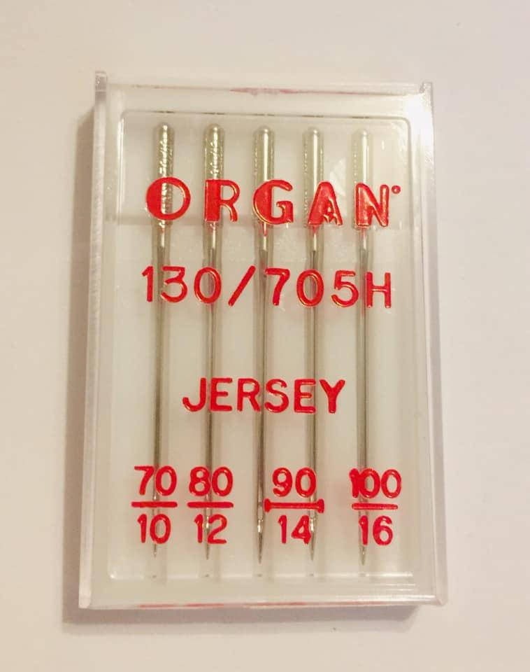 

ИГЛЫ ORGAN ДЖЕРСИ 130/705H JERSEY 70-80-90-100 (В УПАКОВКЕ 5 ШТ.)