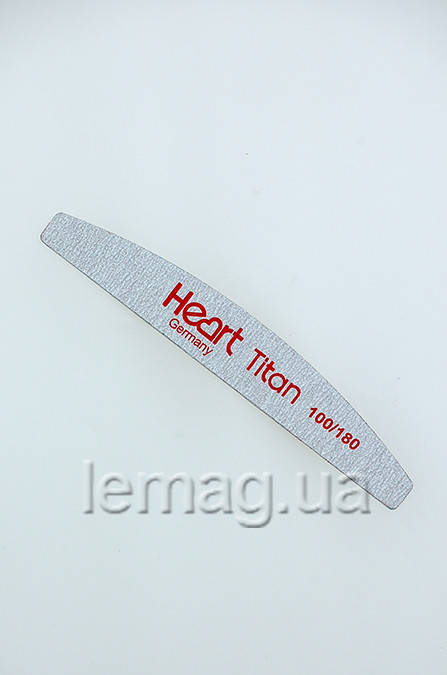 

HEART Пилка для ногтей Half TITAN 100/180, 1 шт.