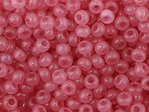 

Бисер Preciosa Чехия №02193 1г, розовый, коралловый, алебастровый