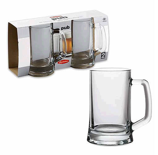 

Набор бокалов для пива на 330 мл Pasabahce PS-55299, Прозрачный