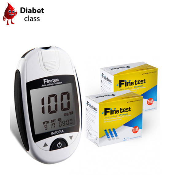 

Глюкометр Finetest Premium (Файнтест Премиум) + 50 тест полосок