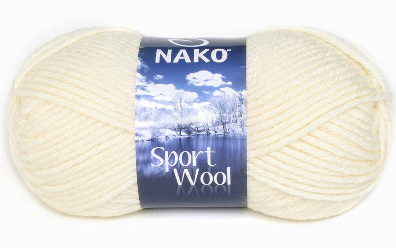 

Nako Sport Wool кремовый № 4109