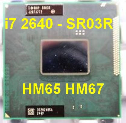 

Процессор для ноутбука Intel Core i7-2640M SR03R 3.50GHz/4M/35W Socket G2