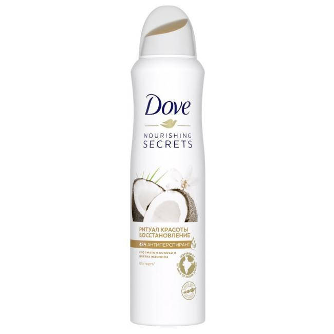 

Антиперспірант DOVE спрей Ритуал краси відновлення 150мл