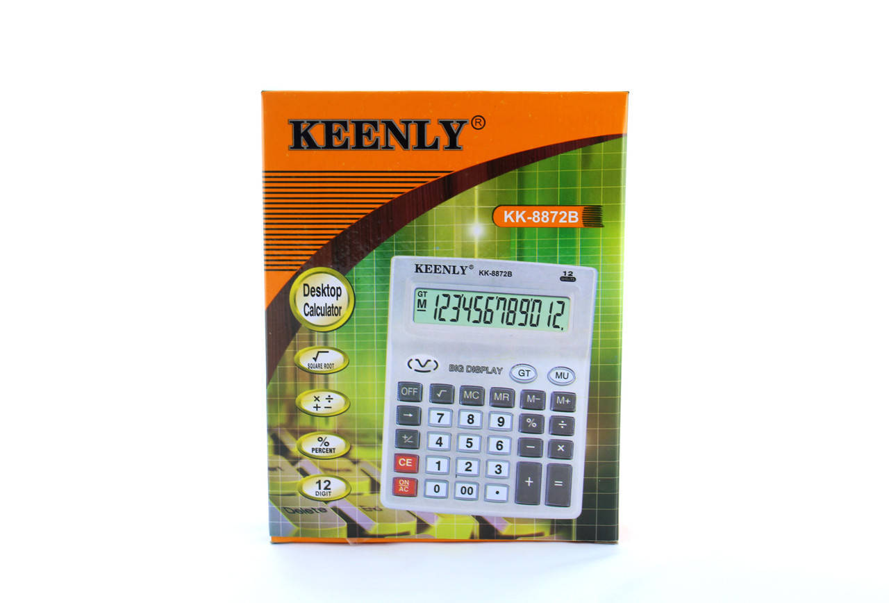

Калькулятор настольный KEENLY 8872B, большой электронный калькулятор